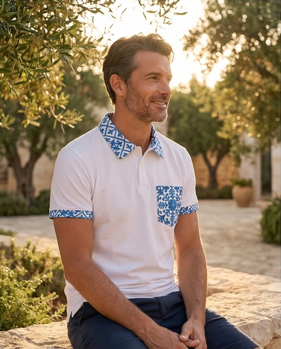 LuxSun Polo "White Lisbon"