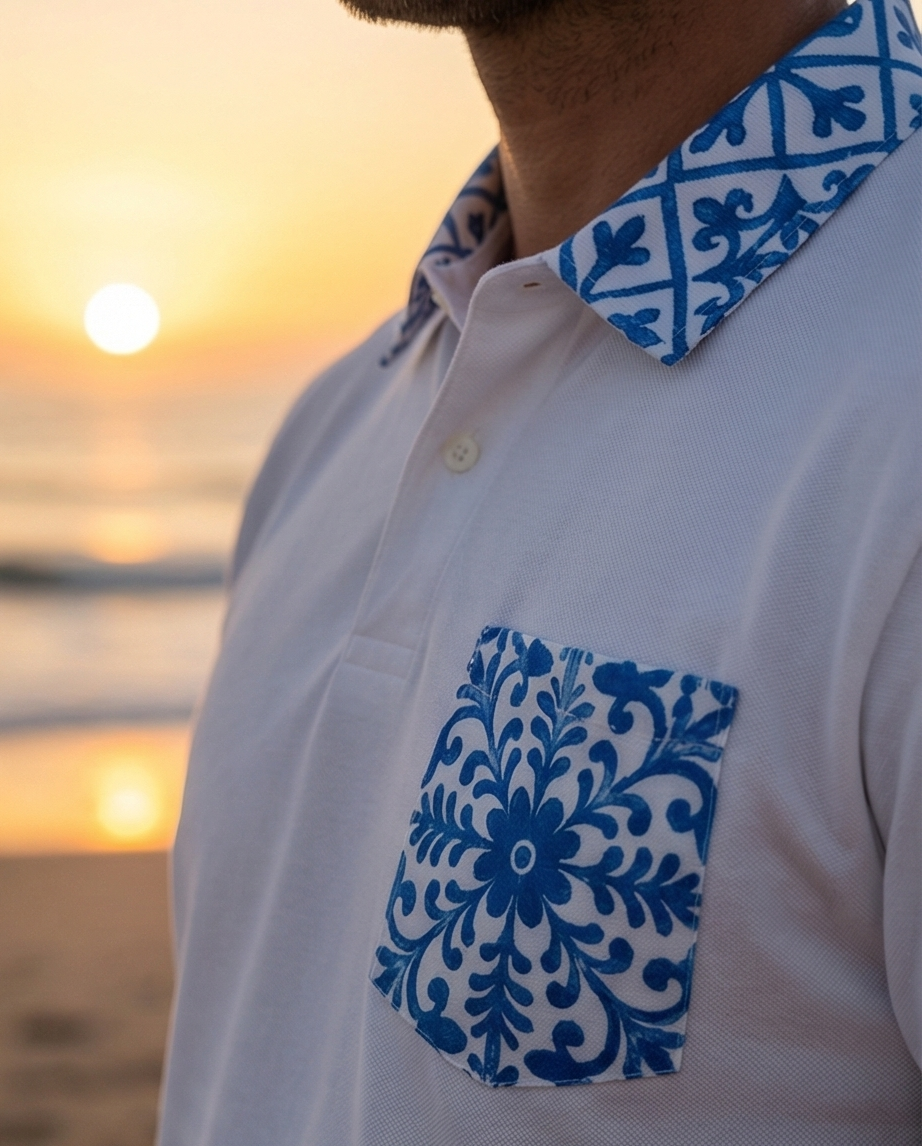 LuxSun Polo "White Lisbon"
